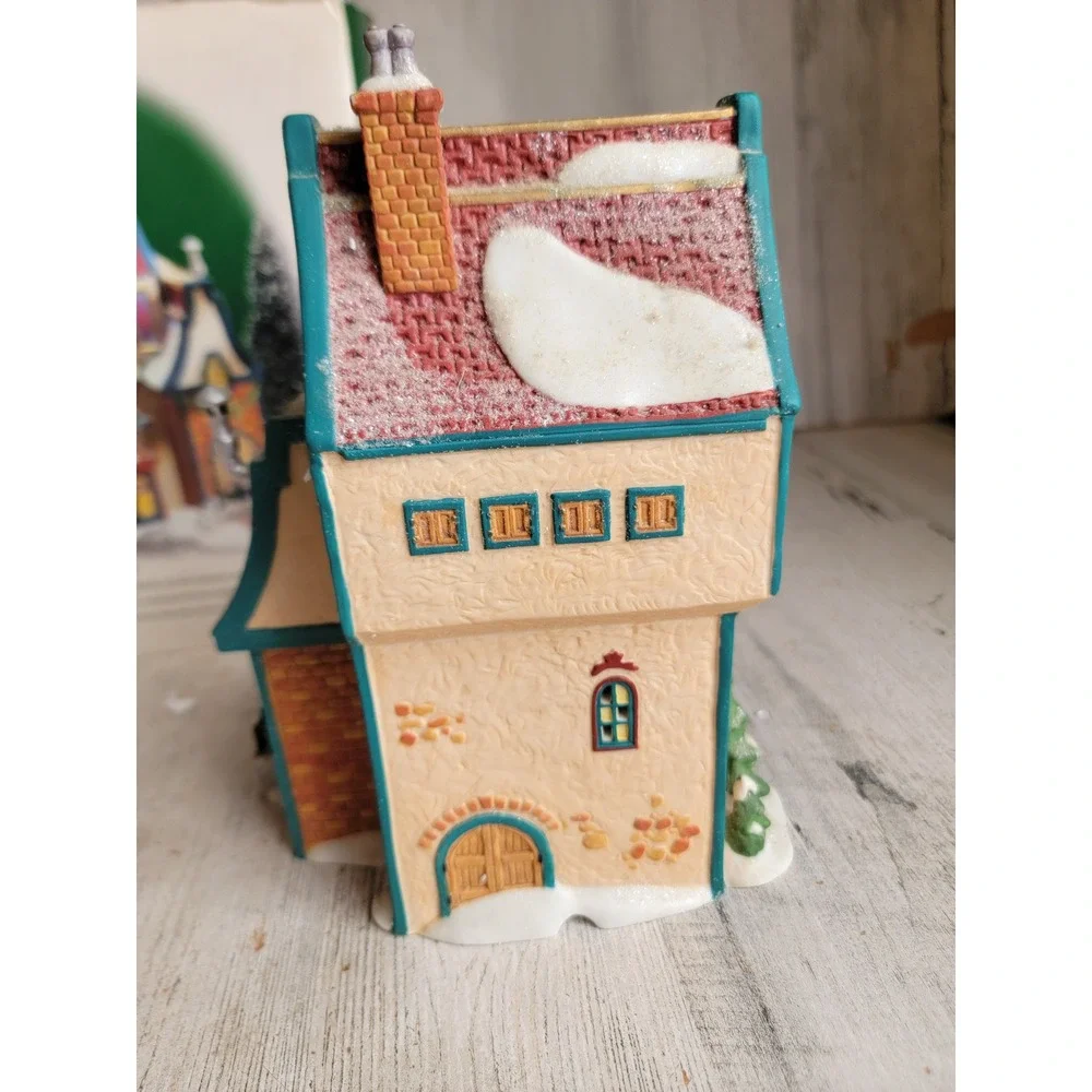 Dept 56 56705 Jack in the box plant No. 2 village accessory Xmas glitter home